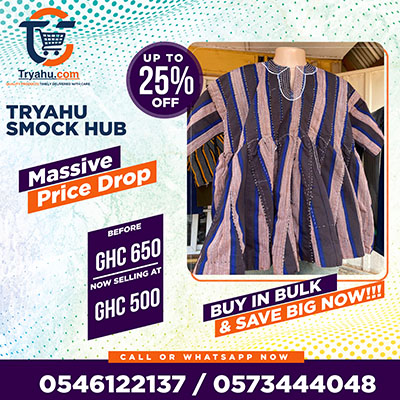 Premium Ghanaian Smock Collection � Tryahu Fugu & Batakari